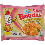 Лапша б/п«BOODAK»(ос.кур,сливоч)140г