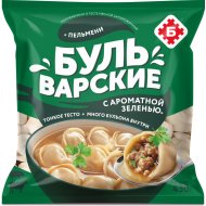 Пельмени«БУЛЬВАРСКИЕ»(с аром.зелен.)430г
