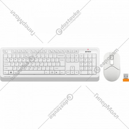 Клавиатура + мышь «A4Tech» Fstyler FG1012, белый
