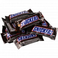 Конфеты глазированные «Snickers» minis, 1 кг, фасовка 0.25 - 0.45 кг