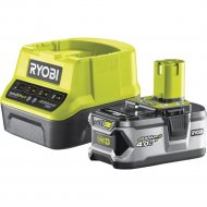 Аккумулятор с зарядным устройством «Ryobi» RC18120-140, 5133003360