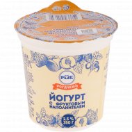 Йогурт фруктовый «Рогачевъ» с персиком, 2.5%, 350 г