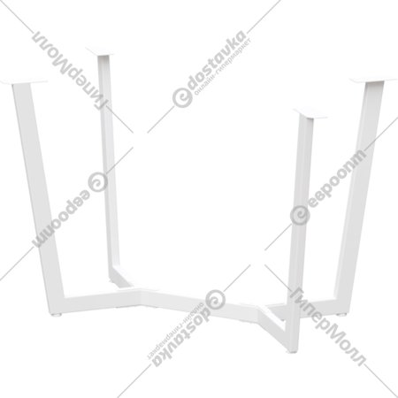 Основание для стола «Millwood» Мюнхен 1800х900, разборное, металлокаркас белый, 157.8х75.4х72.2 см