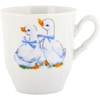 

Кружка"ГУСЯТА"(250см3,фарфор,740)