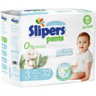 Подгузники-трусики детские «Slipers» размер Midi, 4-9 кг, 32 шт