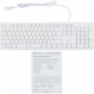Клавиатура «Oklick» 500M USB белый