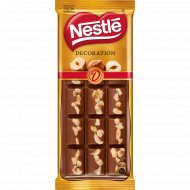 Шоколад «Nestle» молочный, с фундуком, 80 г