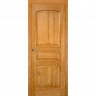 Дверь «Массив сосны» Модель №16 ДГ Светлый лак, 200х70 см
