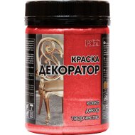 Краска «Palizh» Декоратор, акриловая, богемский рубин, 250 г