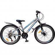 Велосипед «Greenway» Colibri-H 24, серо-синий