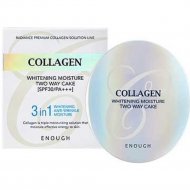 Пудра «Enough» Collagen Whitening moisture twoway cake, #13, 652097, 13 г