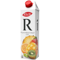 

Сок "RICH"(мультифр.с вит А)1л