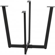 Основание для стола «Millwood» Орлеан D900, разборное, металлокаркас черный, 79.8х79.8х72.2 см
