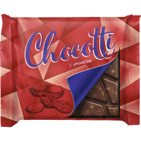 

Плитка конд."CHOCOTTI"(с арахисом)80г