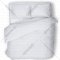 Комплект постельного белья «Samsara» Белый, двуспальный, Сат200-1