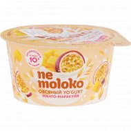 Йогурт овсяный «Nemoloko» манго-маракуйя, 130 г