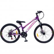 Велосипед «Codifice» Prime 24, фиолетово-белый