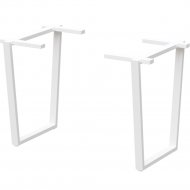 Основание для стола «Millwood» U-образные 620, металлокаркас белый, 32х62х71.9 см