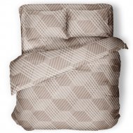 Комплект постельного белья «Samsara» Капучино, двуспальный, Сат200-16