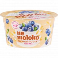 Йогурт овсяный «Nemoloko» с черникой, 130 г