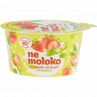 Йогурт соевый «Nemoloko» с клубникой, 130 г