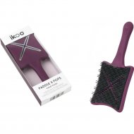Расческа «Ikoo» Paddle X pops metallic violet plush