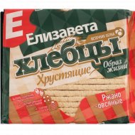 Хлебцы хрустящие «Елизавета» 100%, ржано-овсяные, 90 г
