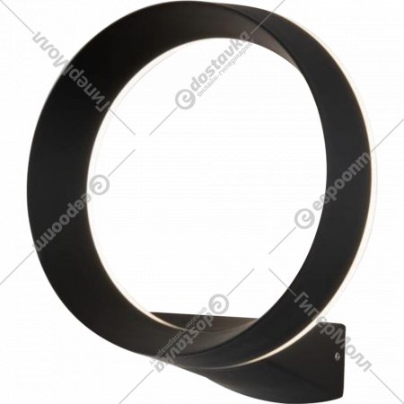 Бра уличное «Elektrostandard» 1710 Techno LED Ring, черный, a054933