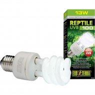 Лампа для террариума «Exo Terra» Reptile UVB100 former UVB5.0 Compact, 13 W PT2186, H221863
