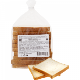 Хлеб то­сто­вый «П­ше­нич­ный» за­мо­ро­жен­ный, 1/450 г 