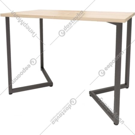 Обеденный стол «Millwood» Лондон 18 мм, ЛДСП дуб золотой крафт/металлокаркас черный, 100х70х73 см