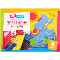 

Пластилин "ARTSPACE"(8 цветов)
