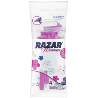 

Бритвы одноразовые жен."RAZAR 2"(4шт)