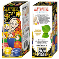 

Набор"МАТРЕШКА"(9см,3шт+крас.кисть)01965