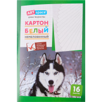 

Картон белый "ARTSPACE" (A4, 16л)