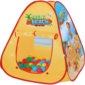 Дет­ская иг­ро­вая па­лат­ка «Sundays» Пляж, 384120, + 50 ша­ри­ков