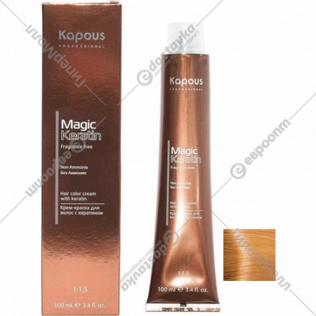 Крем-краска для волос «Kapous» Non Ammonia, 810, тон 9.41, 100 мл