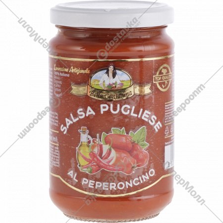 Соус томатный «Bella Contadina» с перцем чили, 314 мл