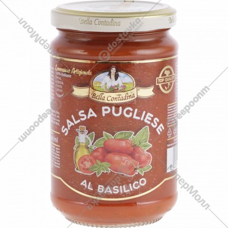 Соус томатный «Bella Contadina» с базиликом, 314 мл