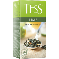 

Чай "TESS LIME" (зел,лайм,25пак)37.5г