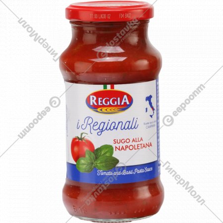 Соус томатный «ReggiA Basilico» 350 г.
