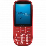 Мобильный телефон «Maxvi» B9 + ЗУ WC-111, Red