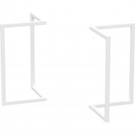 Основание для стола «Millwood» Лондон, разборные, металлокаркас белый, 30.3х56.3х72.4 см