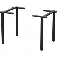 Основание для стола «Millwood» Х-образные 680, металлокаркас черный, 29.5х68х71.9 см