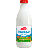 

Молоко "У/ПАСТЕРИЗОВАННОЕ"2.5% (бут)0.9л