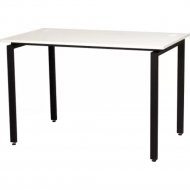 Письменный стол «Millwood» Лофт Сиэтл ДТ-5, ЛДСП дуб белый крафт/металлокаркас черный, 120х70х75 см