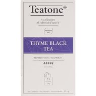 Чай черный «Teatone» с чабрецом, 25х1.8 г