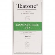Чай зеленый «Teatone» аромат жасмина, 25х1.8 г
