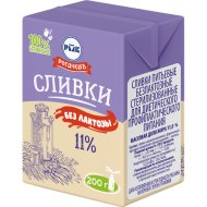 Сливки (безлак., стерил., ТБА, 11%) 200г