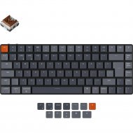 Клавиатура «Keychron» K3, K3-E3-RU, grey/brown